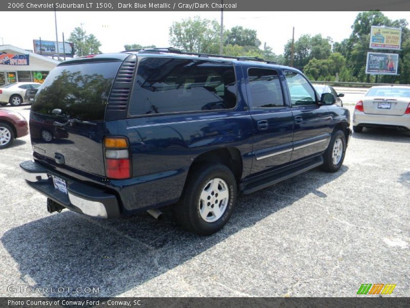 Dark Blue Metallic / Gray/Dark Charcoal 2006 Chevrolet Suburban LT 1500