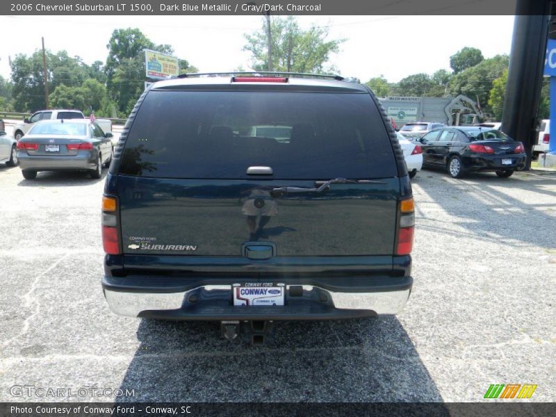 Dark Blue Metallic / Gray/Dark Charcoal 2006 Chevrolet Suburban LT 1500
