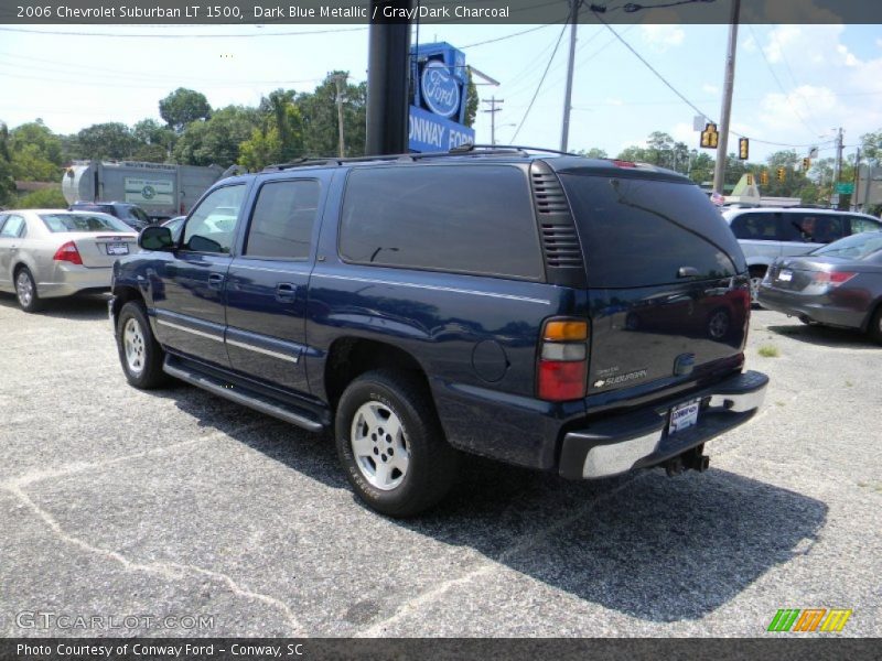 Dark Blue Metallic / Gray/Dark Charcoal 2006 Chevrolet Suburban LT 1500