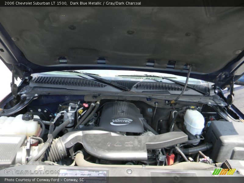 Dark Blue Metallic / Gray/Dark Charcoal 2006 Chevrolet Suburban LT 1500