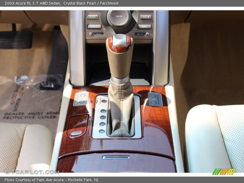  2009 RL 3.7 AWD Sedan 5 Speed Automatic Shifter