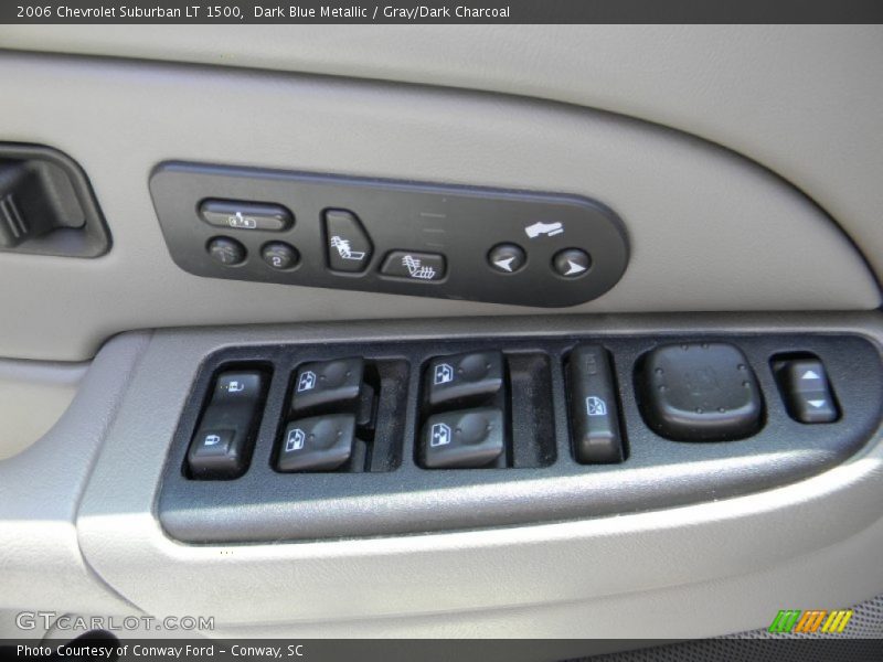 Dark Blue Metallic / Gray/Dark Charcoal 2006 Chevrolet Suburban LT 1500