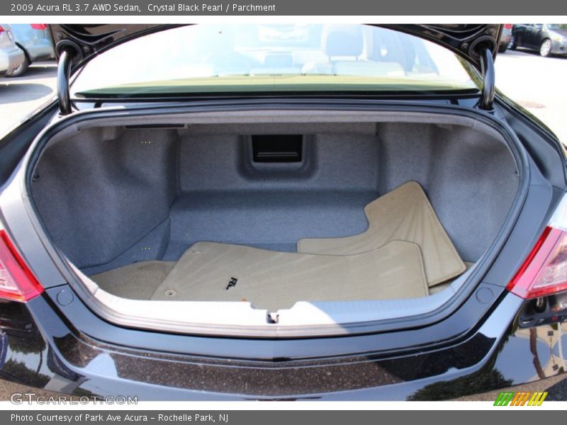  2009 RL 3.7 AWD Sedan Trunk