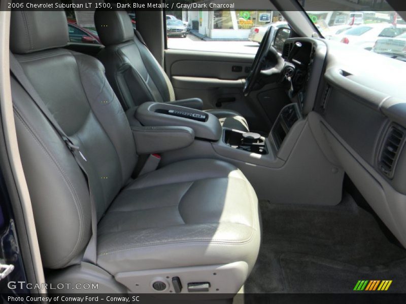 Dark Blue Metallic / Gray/Dark Charcoal 2006 Chevrolet Suburban LT 1500