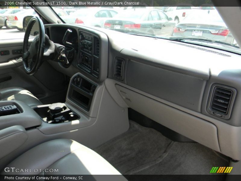 Dark Blue Metallic / Gray/Dark Charcoal 2006 Chevrolet Suburban LT 1500