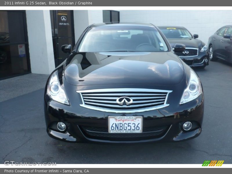 Black Obsidian / Graphite 2011 Infiniti G 25 Sedan