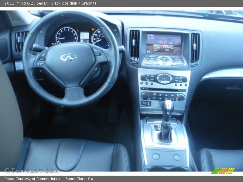 Black Obsidian / Graphite 2011 Infiniti G 25 Sedan