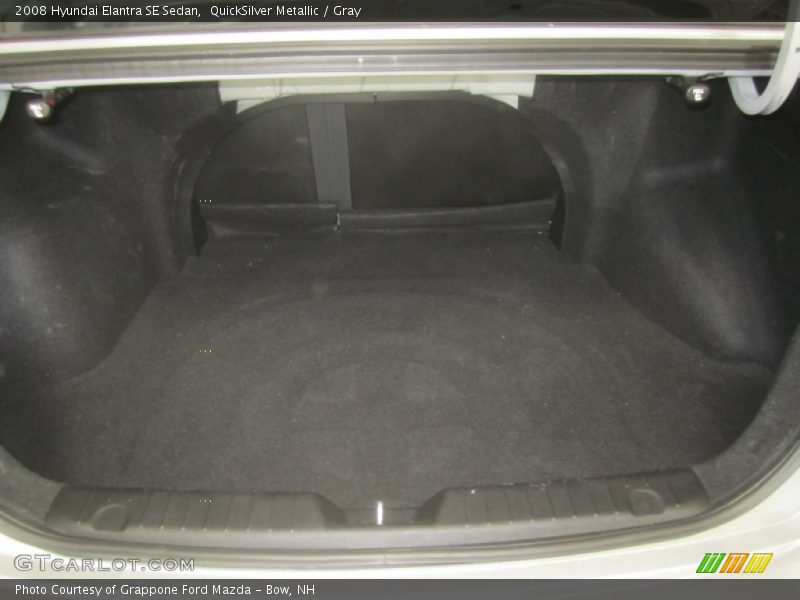 QuickSilver Metallic / Gray 2008 Hyundai Elantra SE Sedan