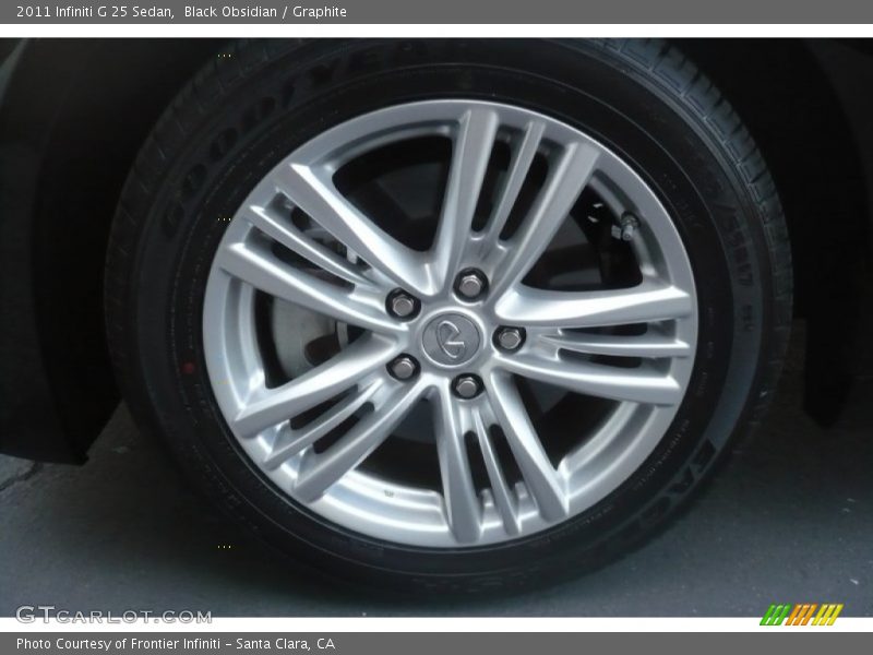 2011 G 25 Sedan Wheel