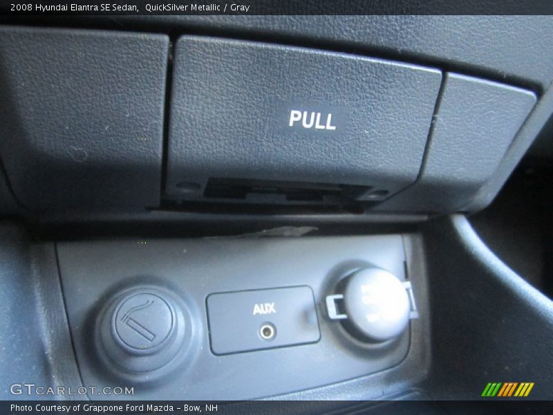 QuickSilver Metallic / Gray 2008 Hyundai Elantra SE Sedan
