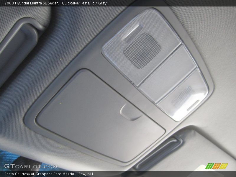 QuickSilver Metallic / Gray 2008 Hyundai Elantra SE Sedan