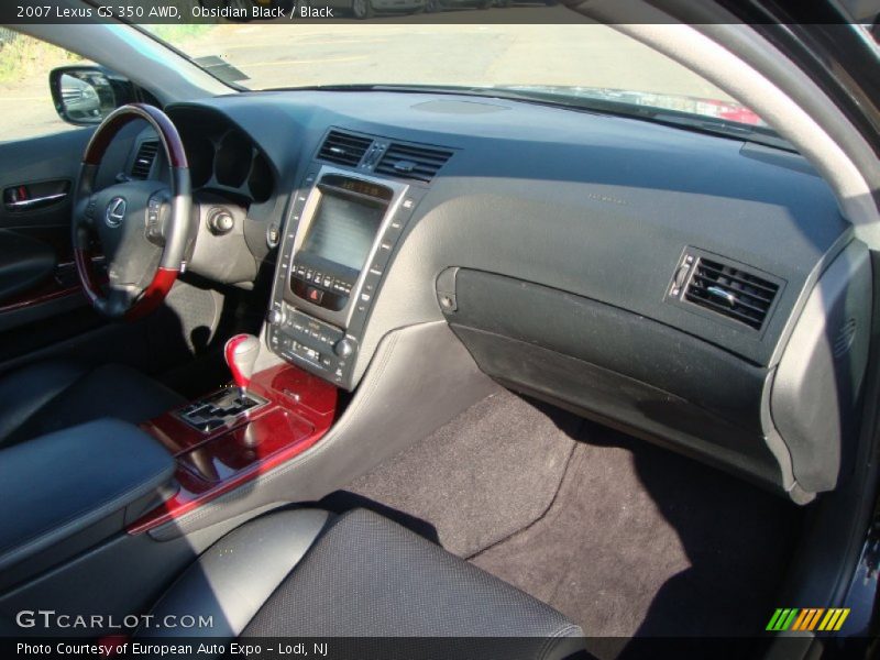 Obsidian Black / Black 2007 Lexus GS 350 AWD