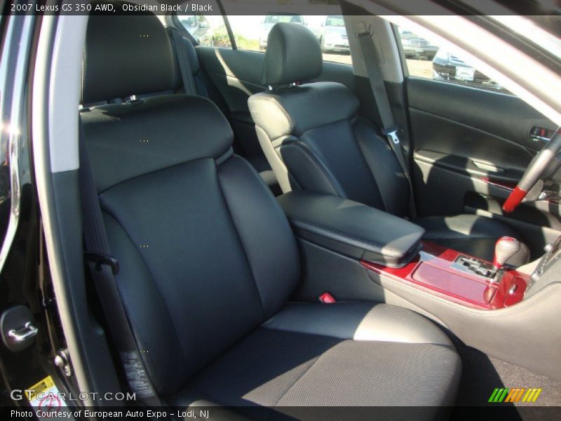 Obsidian Black / Black 2007 Lexus GS 350 AWD