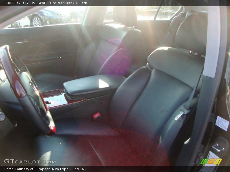Obsidian Black / Black 2007 Lexus GS 350 AWD