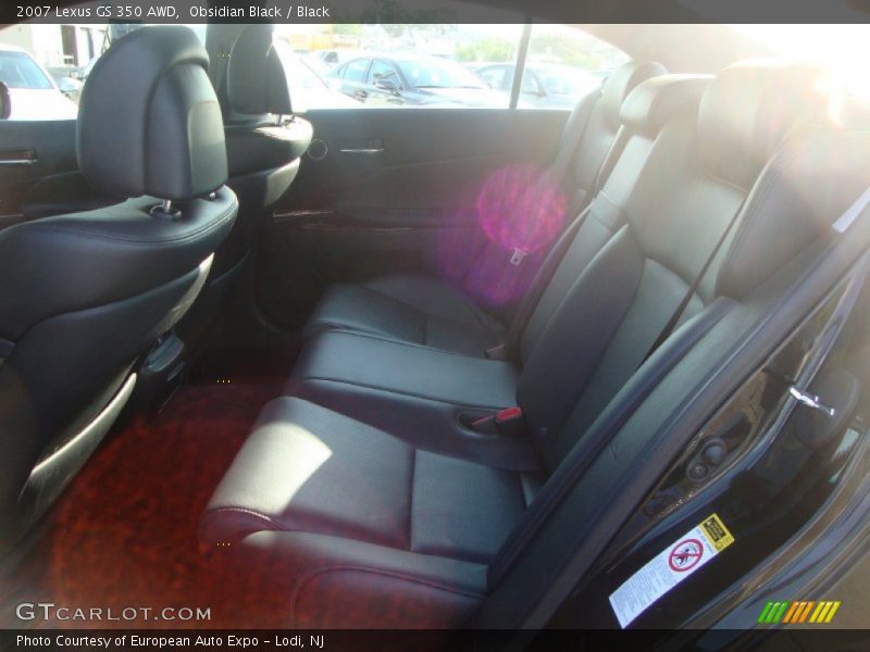 Obsidian Black / Black 2007 Lexus GS 350 AWD