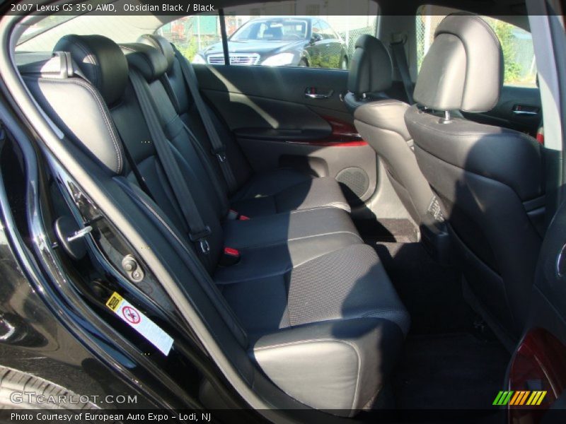 Obsidian Black / Black 2007 Lexus GS 350 AWD
