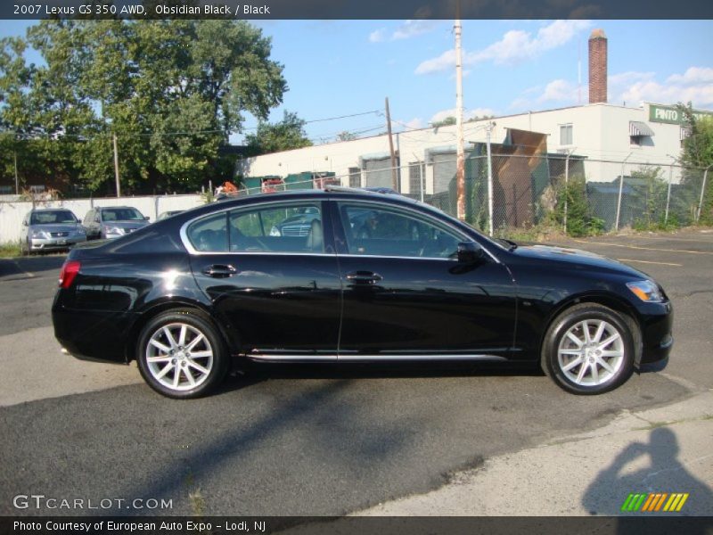 Obsidian Black / Black 2007 Lexus GS 350 AWD