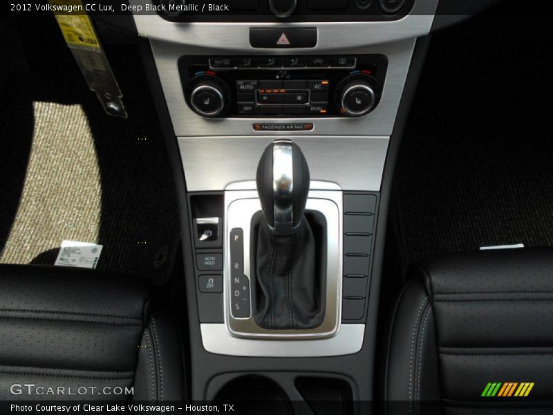 Deep Black Metallic / Black 2012 Volkswagen CC Lux