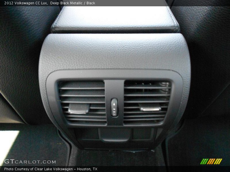 Deep Black Metallic / Black 2012 Volkswagen CC Lux