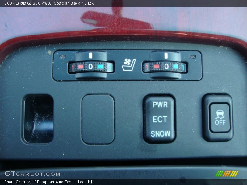 Obsidian Black / Black 2007 Lexus GS 350 AWD