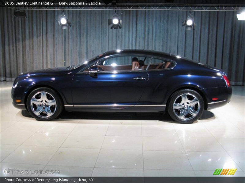 Dark Sapphire / Saddle 2005 Bentley Continental GT