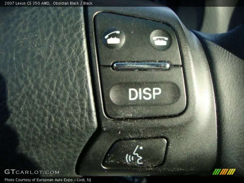 Obsidian Black / Black 2007 Lexus GS 350 AWD