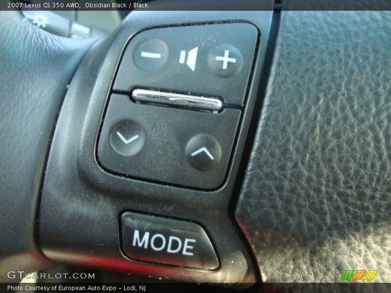 Obsidian Black / Black 2007 Lexus GS 350 AWD
