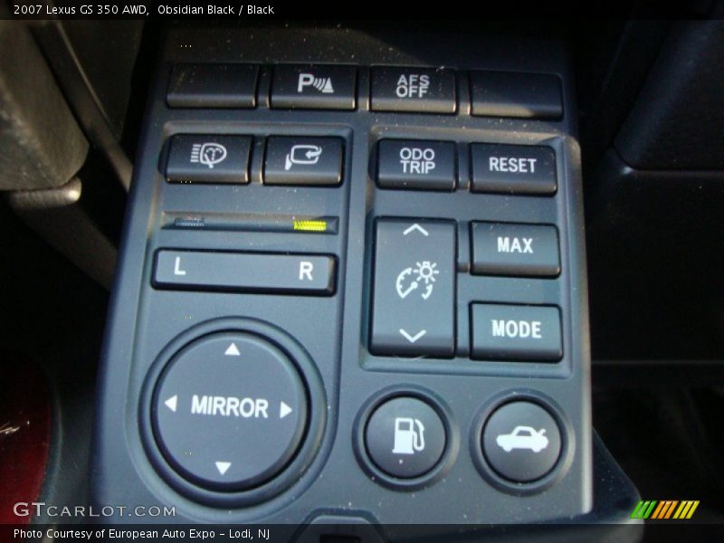 Obsidian Black / Black 2007 Lexus GS 350 AWD