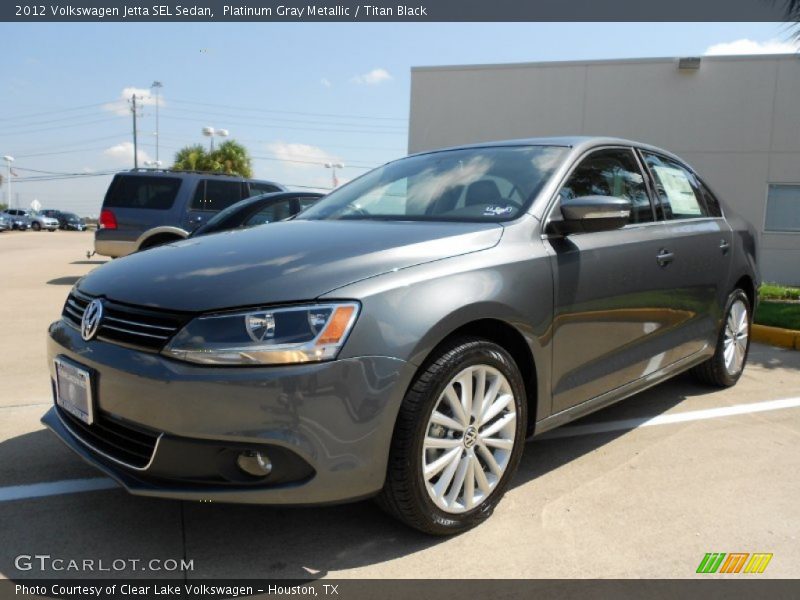 Front 3/4 View of 2012 Jetta SEL Sedan