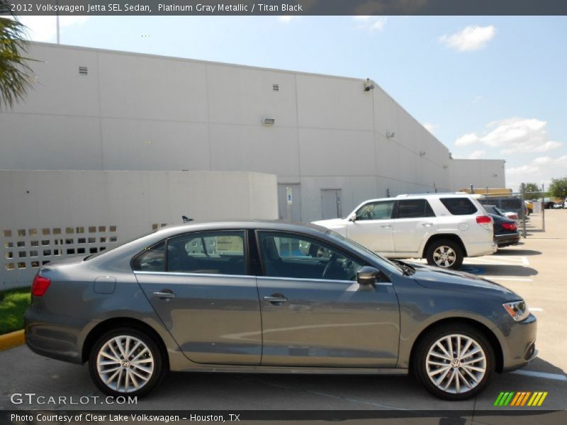 Platinum Gray Metallic / Titan Black 2012 Volkswagen Jetta SEL Sedan