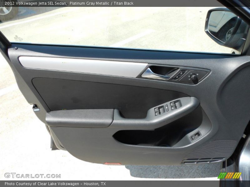 Door Panel of 2012 Jetta SEL Sedan