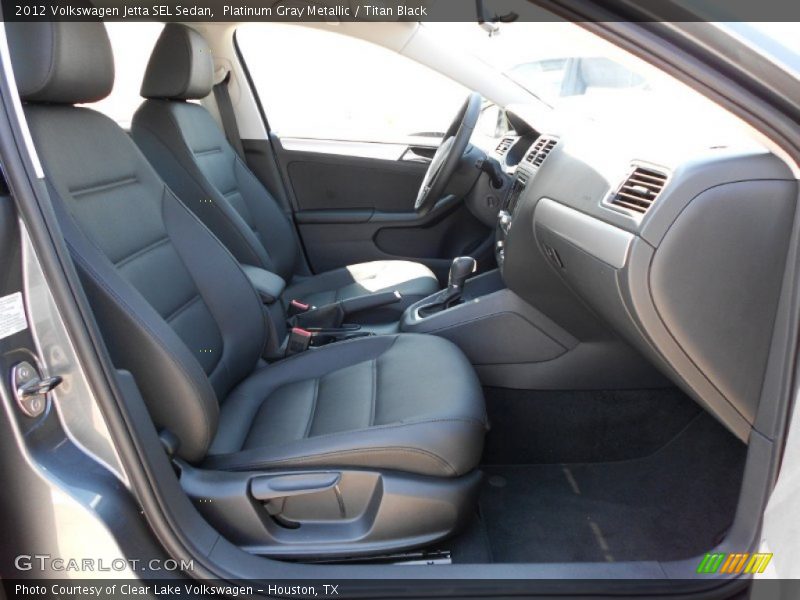 Platinum Gray Metallic / Titan Black 2012 Volkswagen Jetta SEL Sedan