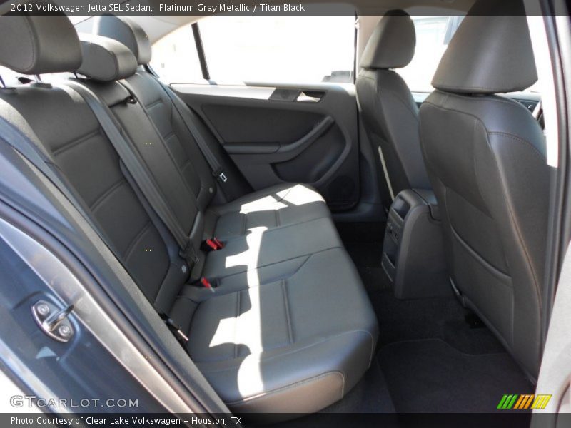 Platinum Gray Metallic / Titan Black 2012 Volkswagen Jetta SEL Sedan