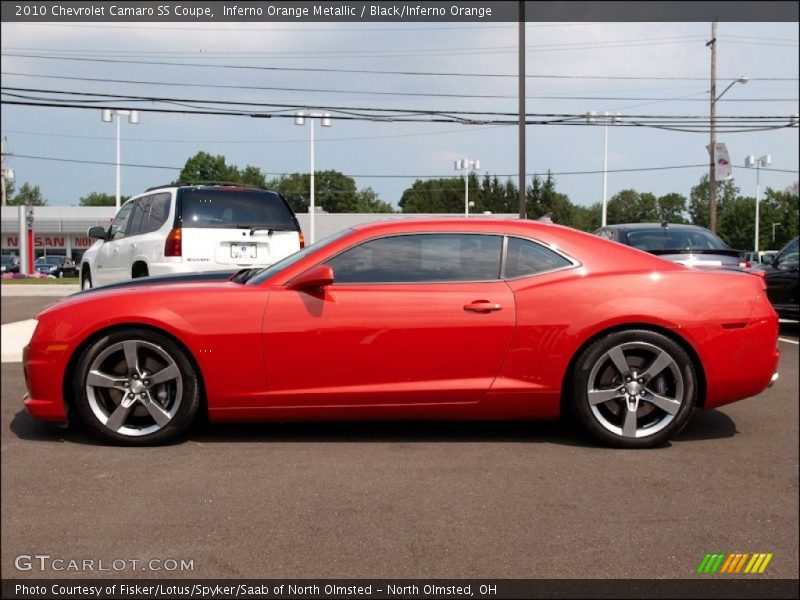 2010 Camaro SS Coupe Inferno Orange Metallic