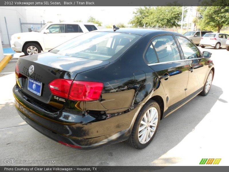 Black / Titan Black 2012 Volkswagen Jetta SEL Sedan