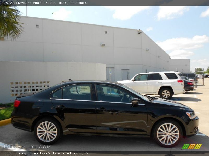 Black / Titan Black 2012 Volkswagen Jetta SEL Sedan