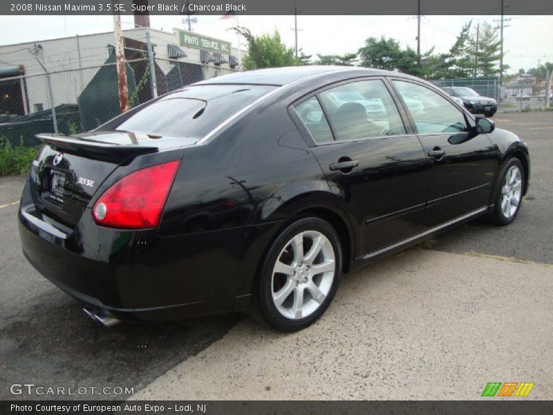 Super Black / Charcoal Black 2008 Nissan Maxima 3.5 SE