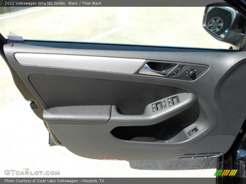 Black / Titan Black 2012 Volkswagen Jetta SEL Sedan