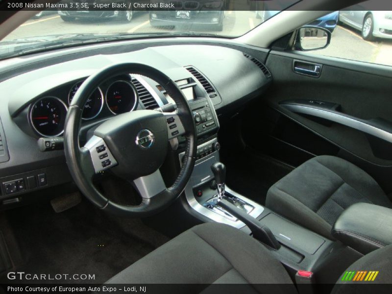 Super Black / Charcoal Black 2008 Nissan Maxima 3.5 SE