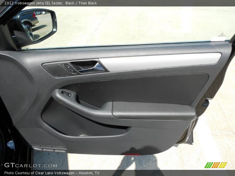 Black / Titan Black 2012 Volkswagen Jetta SEL Sedan
