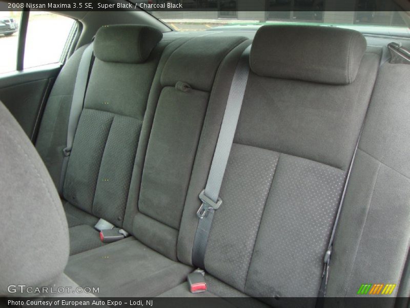 Super Black / Charcoal Black 2008 Nissan Maxima 3.5 SE