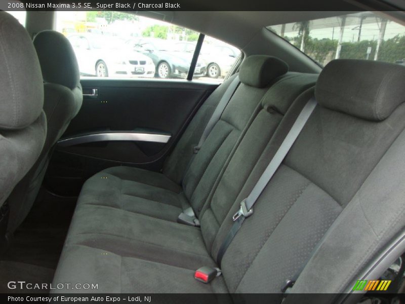Super Black / Charcoal Black 2008 Nissan Maxima 3.5 SE
