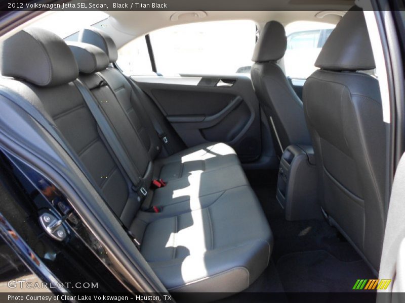 Black / Titan Black 2012 Volkswagen Jetta SEL Sedan