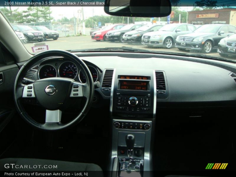 Super Black / Charcoal Black 2008 Nissan Maxima 3.5 SE