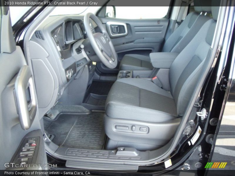  2010 Ridgeline RTS Gray Interior