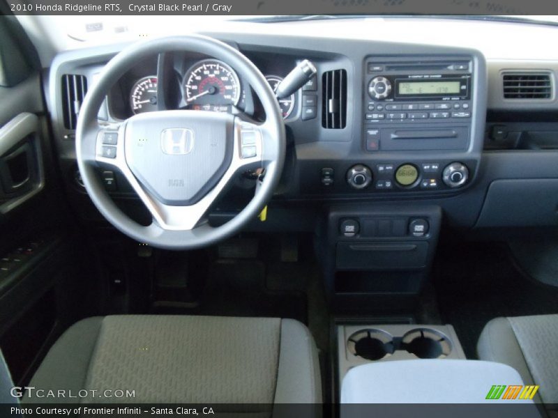 Dashboard of 2010 Ridgeline RTS