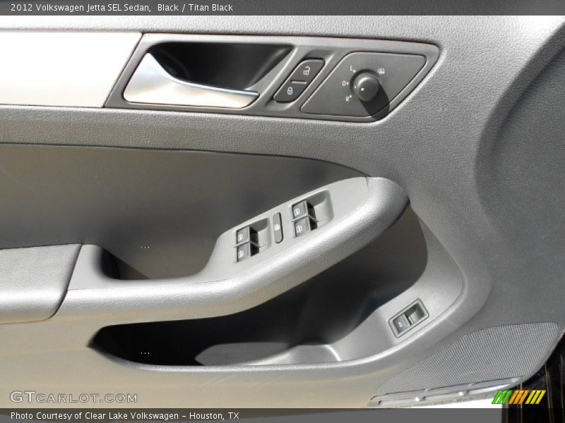 Black / Titan Black 2012 Volkswagen Jetta SEL Sedan