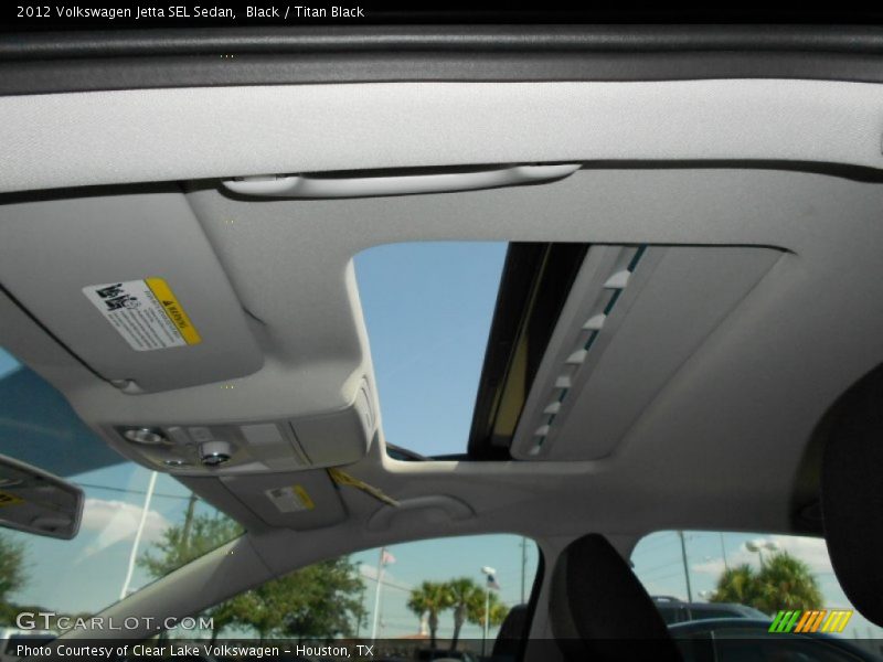 Black / Titan Black 2012 Volkswagen Jetta SEL Sedan