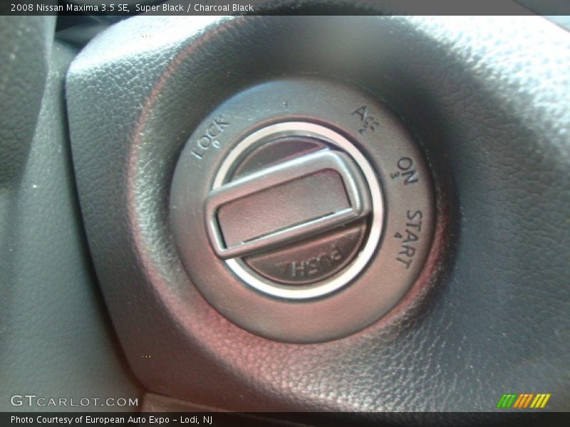 Super Black / Charcoal Black 2008 Nissan Maxima 3.5 SE