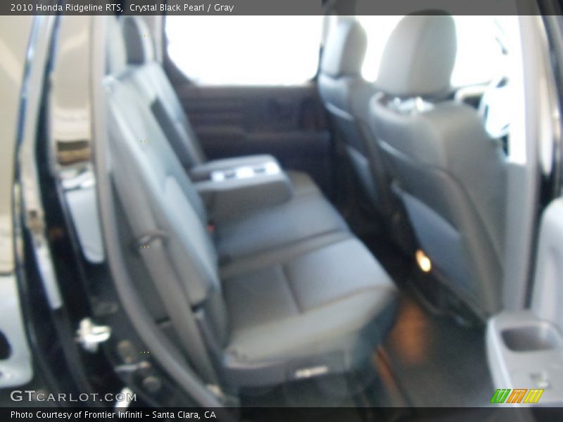 Crystal Black Pearl / Gray 2010 Honda Ridgeline RTS